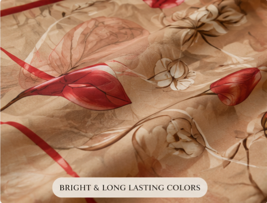 Premium Floral Printed Cotton 3-Piece Suit
